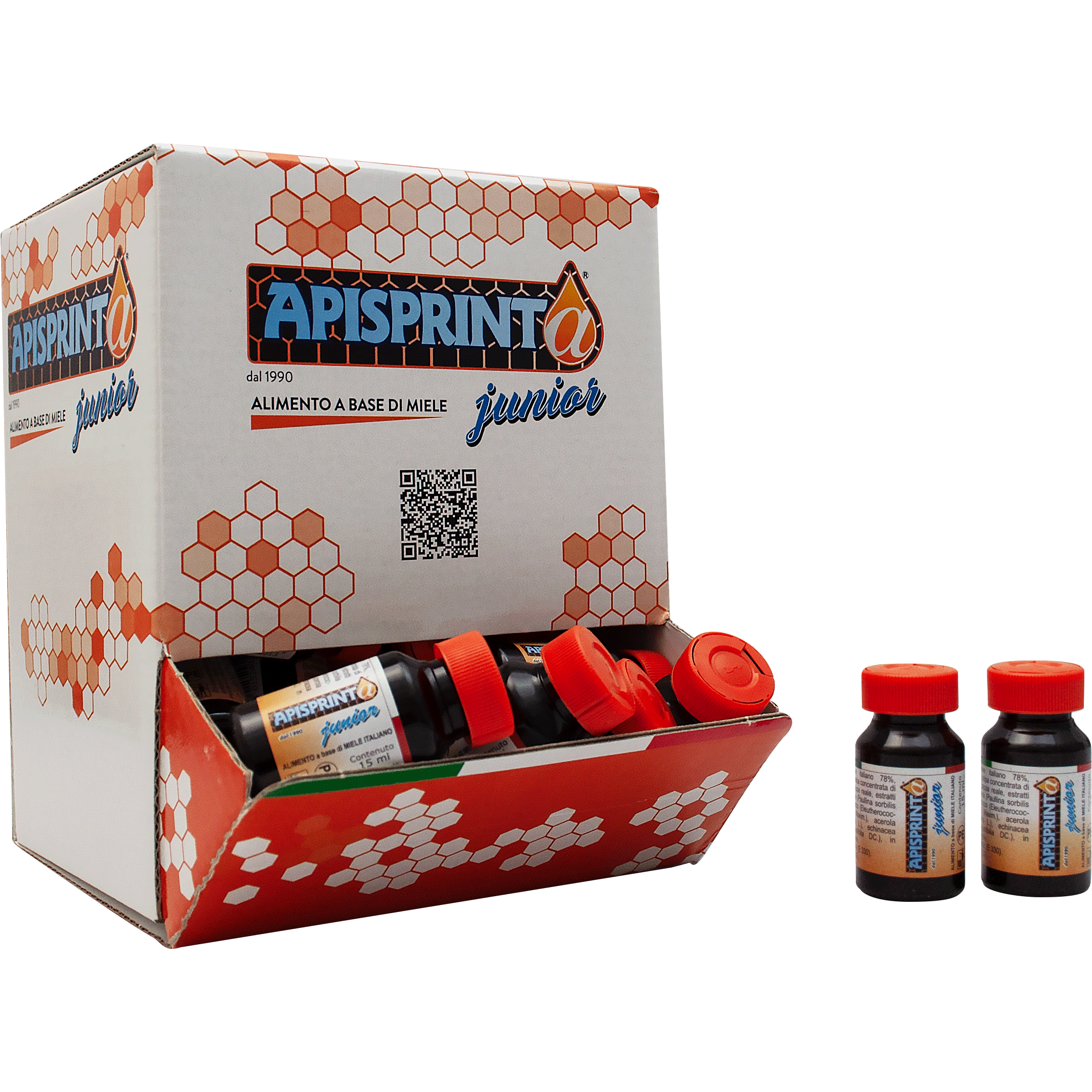 Apisprint Junior - Box 50 fiale (750 ml) - immagine 3